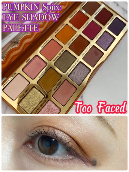パンプキン スパイス アイシャドウ パレット(旧)/Too Faced/アイシャドウパレットの人気ショート動画