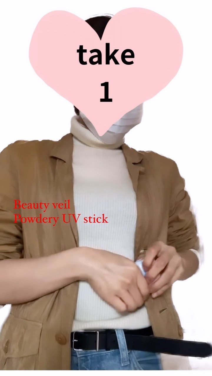 パウダリーUVスティック/Beauty veil/日焼け止めスティックの動画クチコミ2つ目