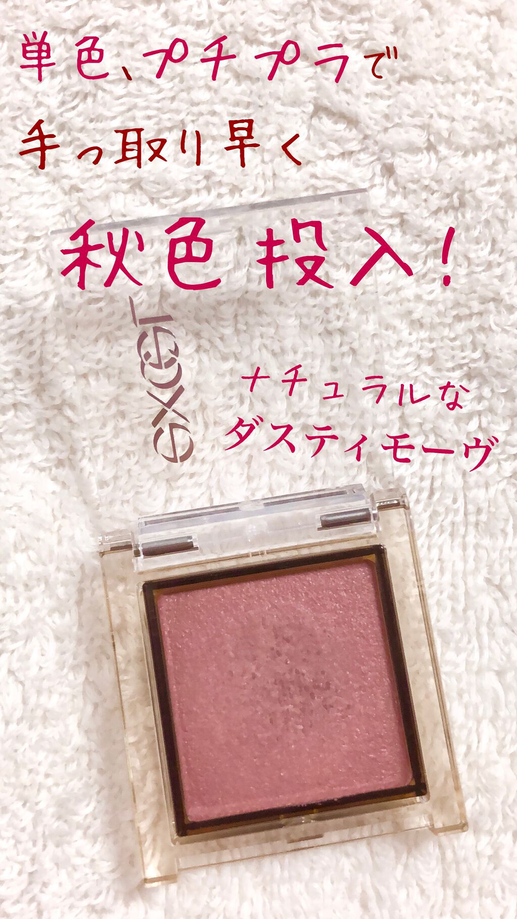 アイプランナー/excel/単色アイシャドウを使ったクチコミ（1枚目）