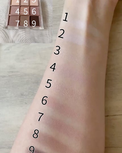 KEYBO FALL IN LOVE SHADOW PALETTE/keybo/アイシャドウパレットを使ったクチコミ(5枚目)