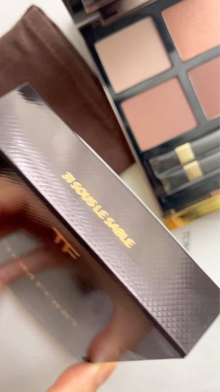 アイ カラー クォード 31 スール レ サーブル/TOM FORD BEAUTY/アイシャドウパレットを使ったクチコミ(3枚目)