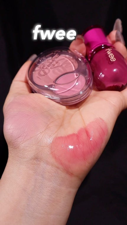 デュアルチークメロウ/fwee/ジェル・クリームチークの人気ショート動画