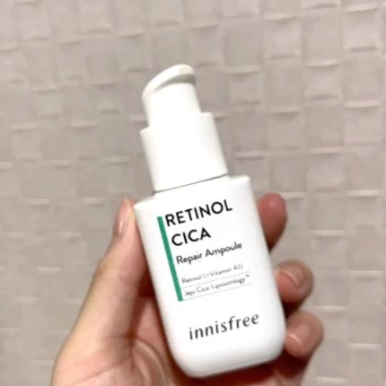 レチノール シカ リペア セラム/innisfree/美容液の人気ショート動画