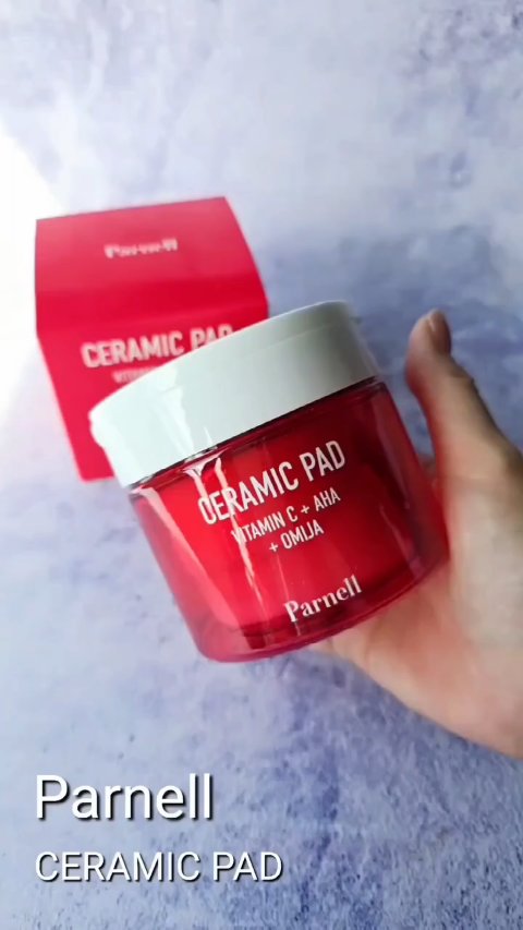 AHA オミジャ 陶器肌 パッド/parnell/トナーパッドの動画クチコミ2つ目