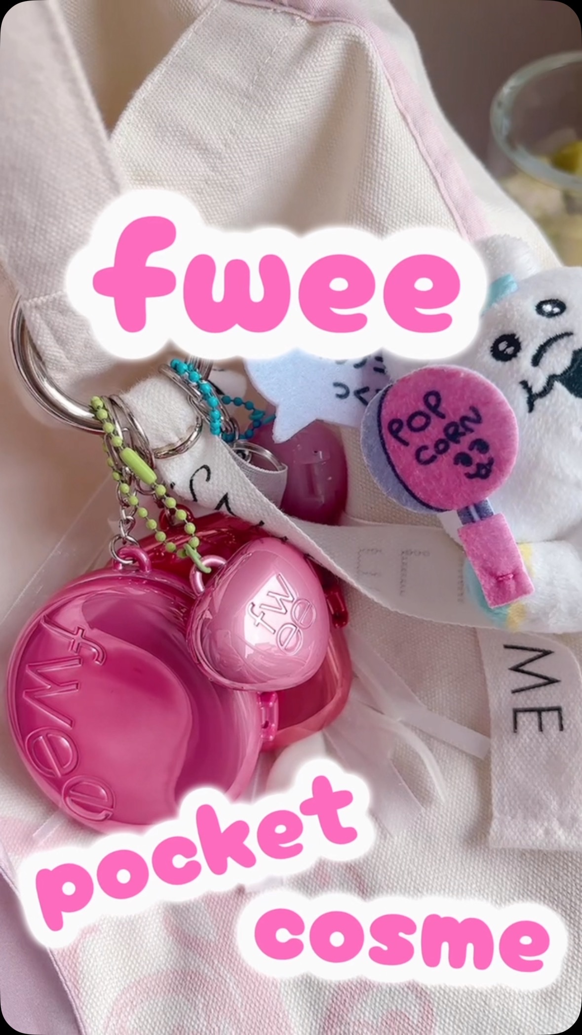 フィー ポケットチークパレット/fwee/ジェル・クリームチークの動画クチコミ5つ目