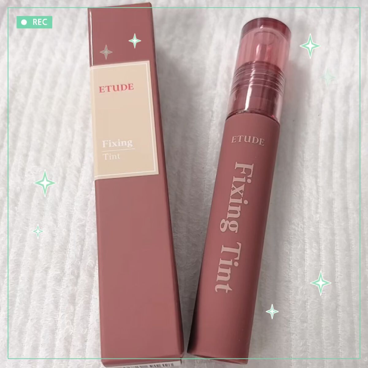 フィクシングティント/ETUDE/リップティントを使ったクチコミ（1枚目）