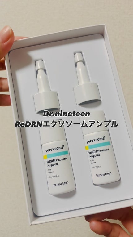 ReDRNエクソソームアンプル/Dr.nineteen/美容液の人気ショート動画