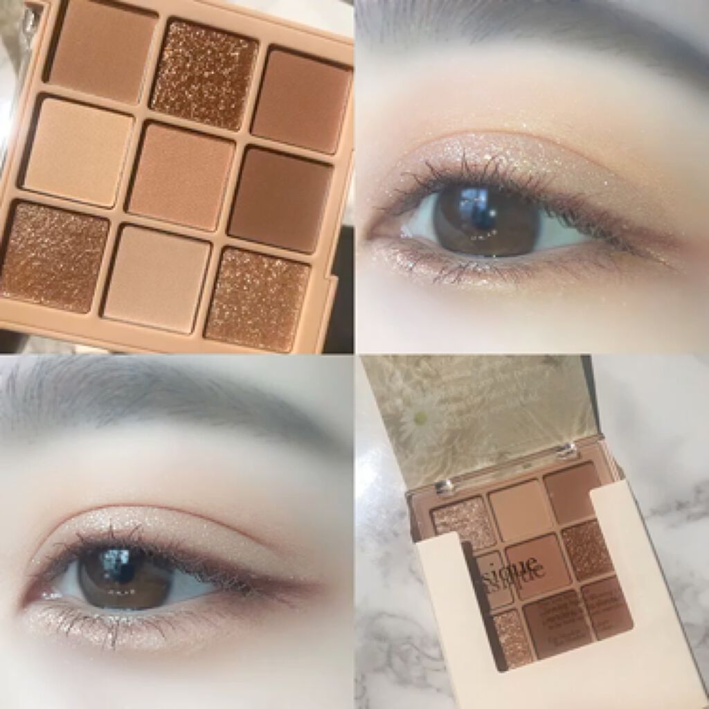 シャドウパレット/dasique/アイシャドウパレットを使ったクチコミ（3枚目）