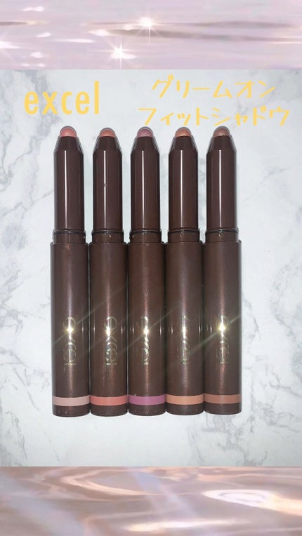 グリームオンフィットシャドウ/excel/スティックアイシャドウの人気ショート動画