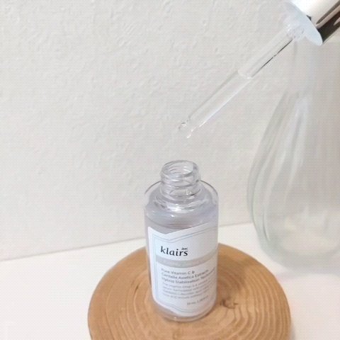 フレッシュリージュースドビタミンドロップ(35ml)/Klairs/美容液を使ったクチコミ（2枚目）