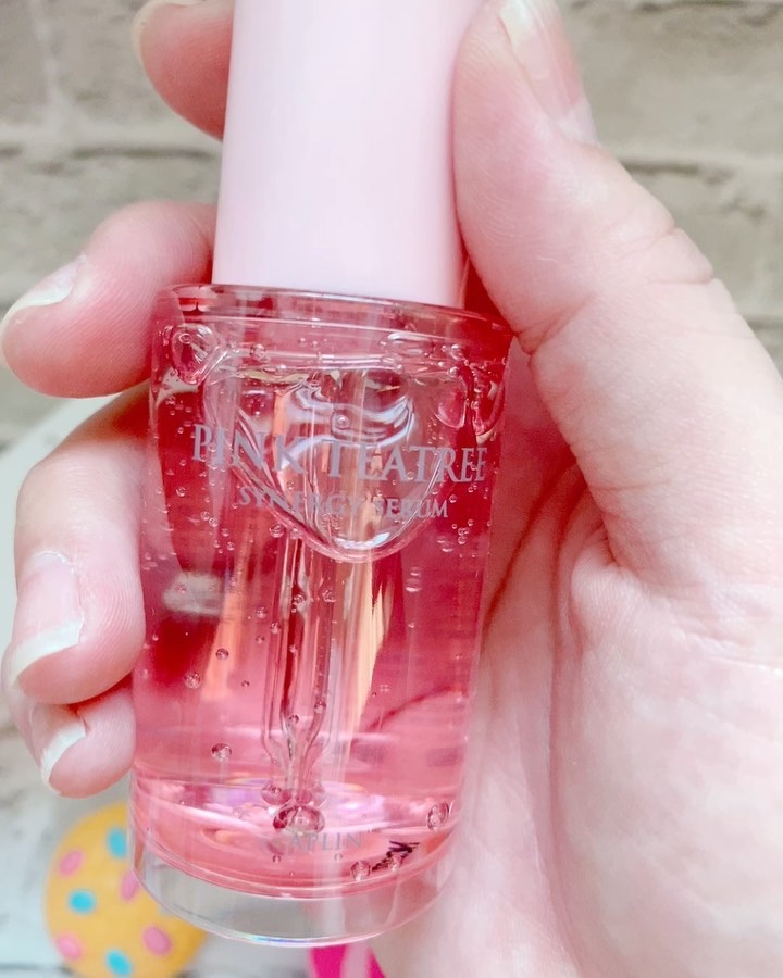 ピンクティーツリーシナジーセラム/APLIN/美容液を使ったクチコミ（2枚目）