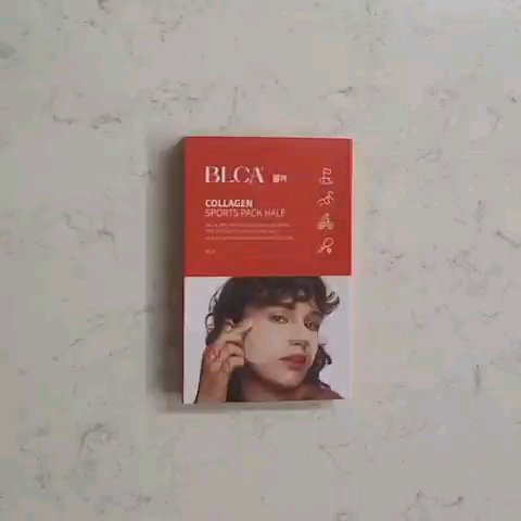 ブルカコラーゲン ゴルフマスクパックハーフ/BLCA/シートマスク・パックを使ったクチコミ（3枚目）