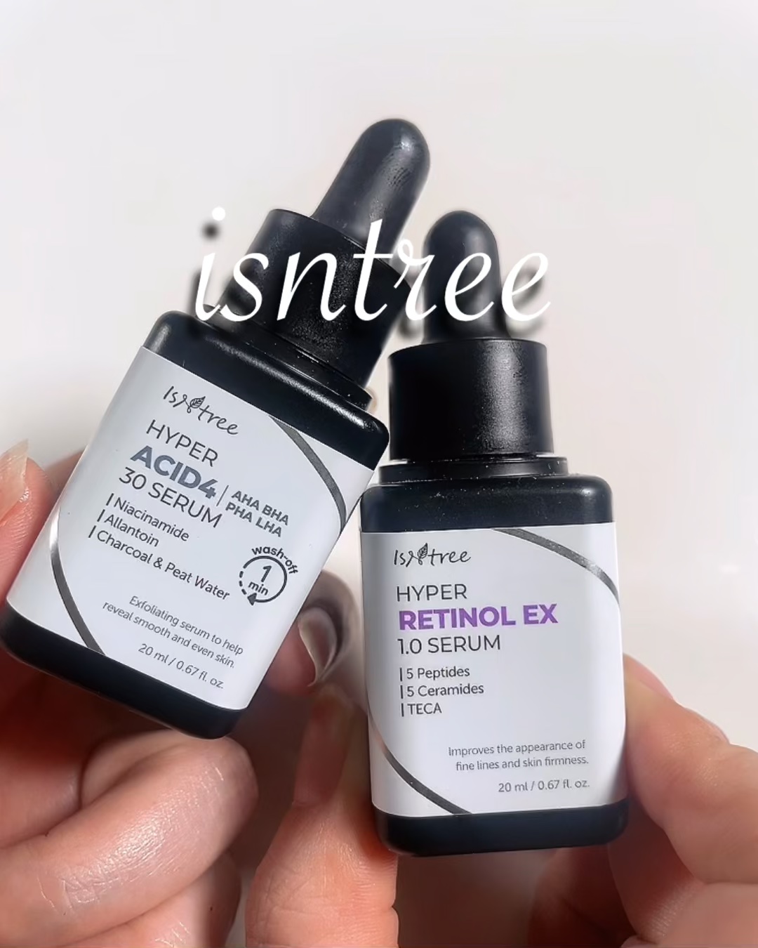 ハイパー アシッド4 AHA BHA PHA LHA 30 セラム/Isntree/ピーリングの動画クチコミ3つ目