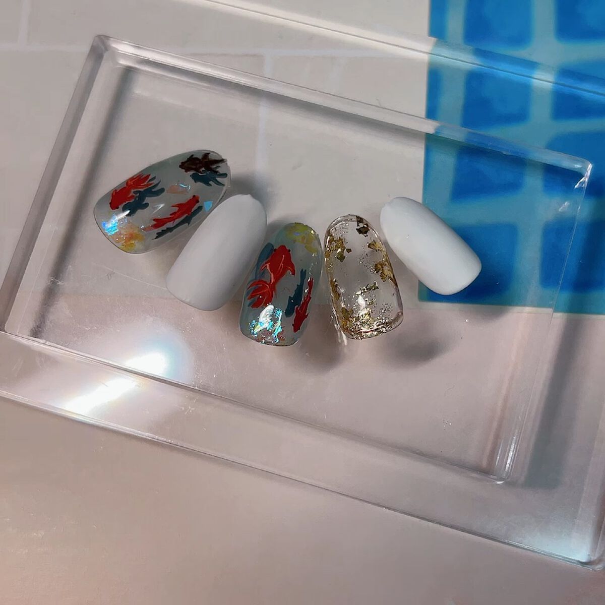 トリコカラージェル/ARKEY TOKYO/ジェルネイルを使ったクチコミ（1枚目）