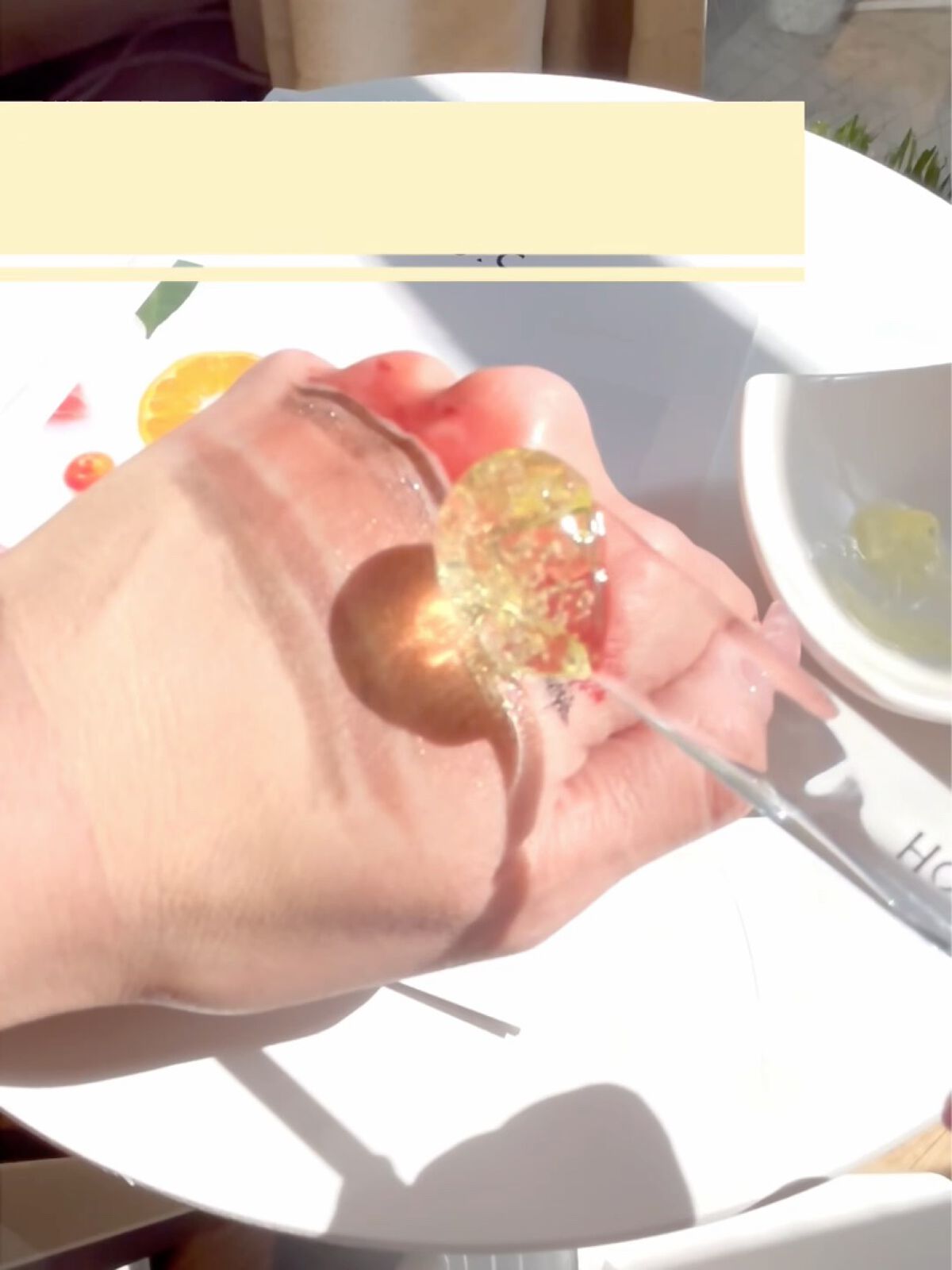 ビタミンスクラブクレンジング/Fru:C/クレンジングジェルを使ったクチコミ（2枚目）