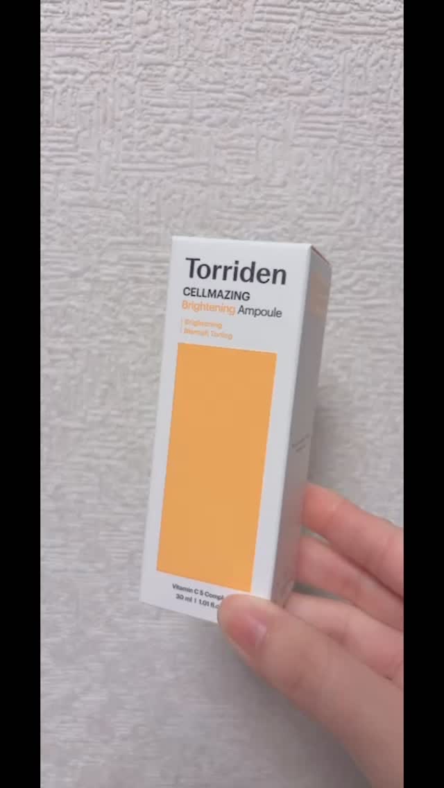 セルメイジング ビタC ブライトニングアンプル/Torriden/美容液の人気ショート動画