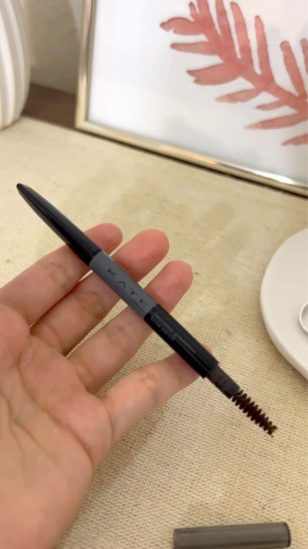 2カラーグラデーションブロウペンシル/KATE/アイブロウペンシルの動画クチコミ3つ目