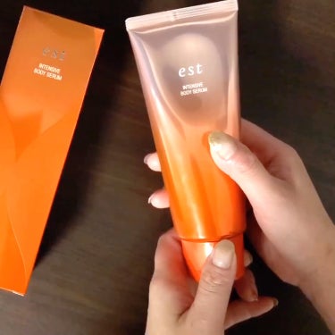 est エスト インテンシブ ボディセラムのクチコミ「🧡 est （ エスト ）
インテンシブ ボディセラム
ミニサイズ  と、150g 現品

♡.....」（2枚目）