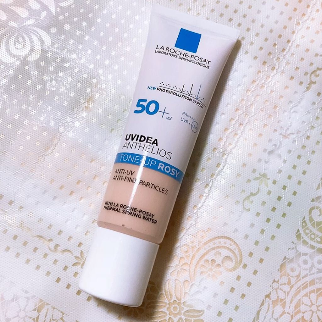 UVイデア XL プロテクショントーンアップ ローズ/ラ ロッシュ ポゼ/日焼け止めクリームを使ったクチコミ（1枚目）