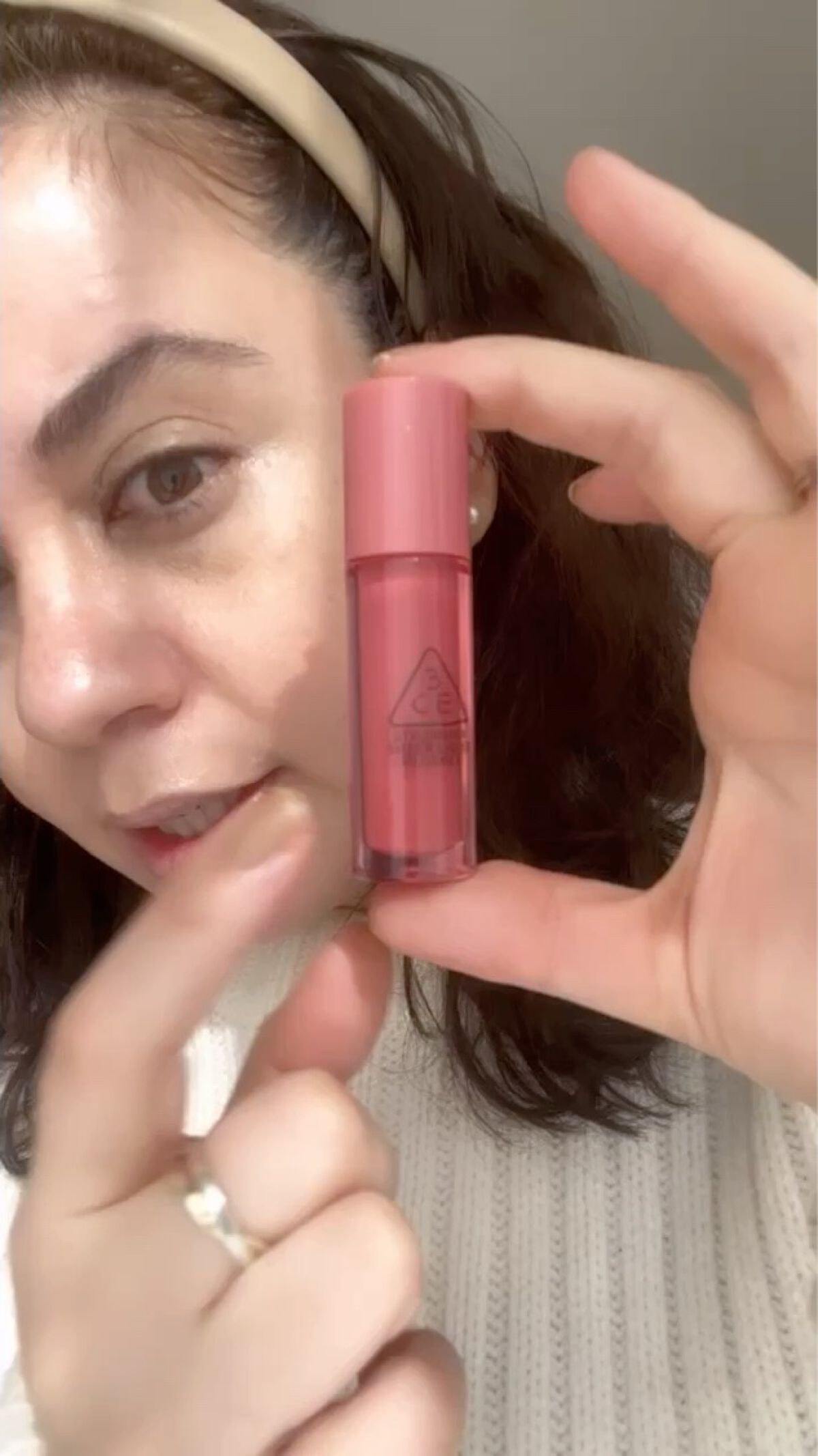 3CE SHEER LIQUID BLUSHER/3CE/リキッドチークの動画クチコミ1つ目