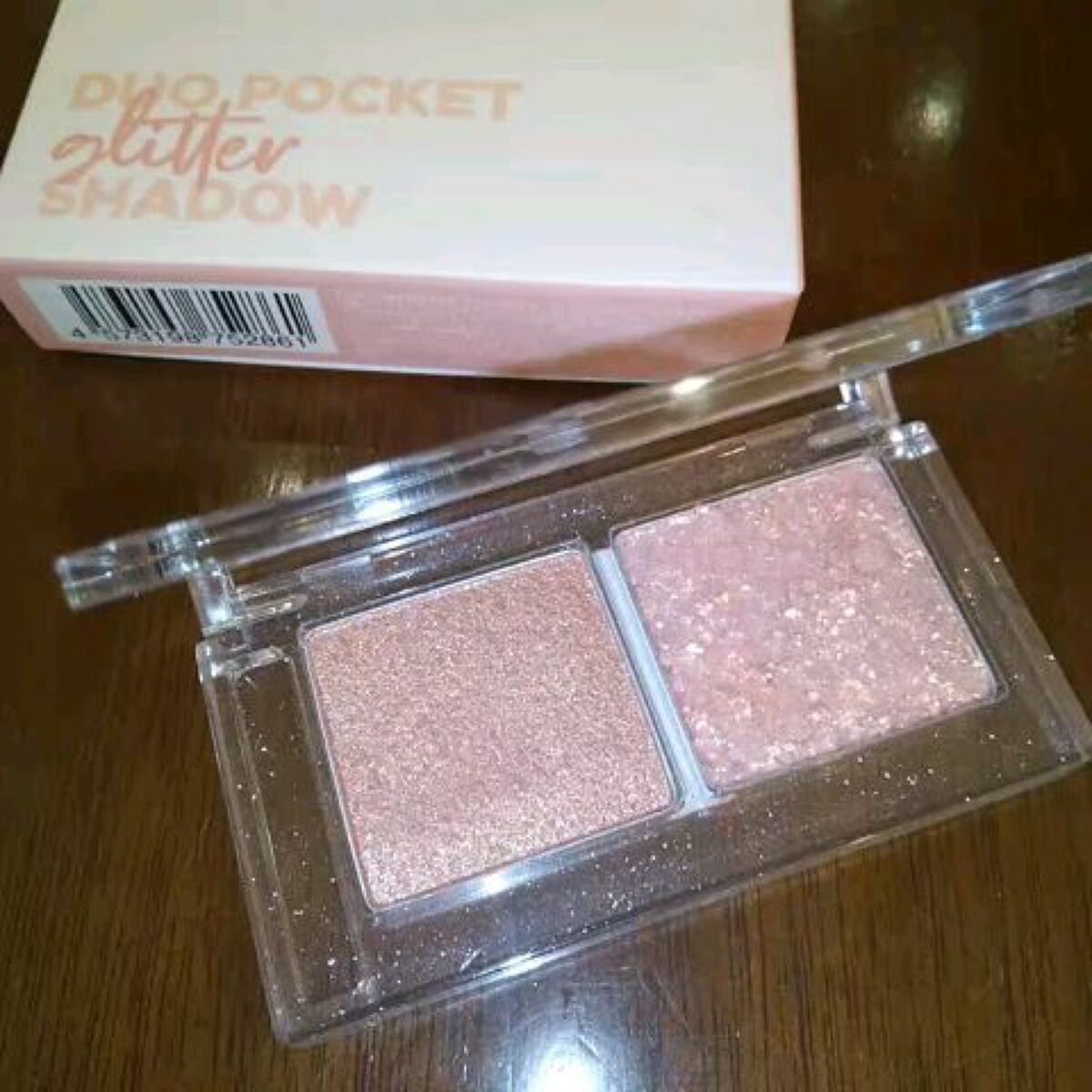  デュオ ポケット グリッター シャドウ/PERIPERA/アイシャドウパレットを使ったクチコミ（1枚目）