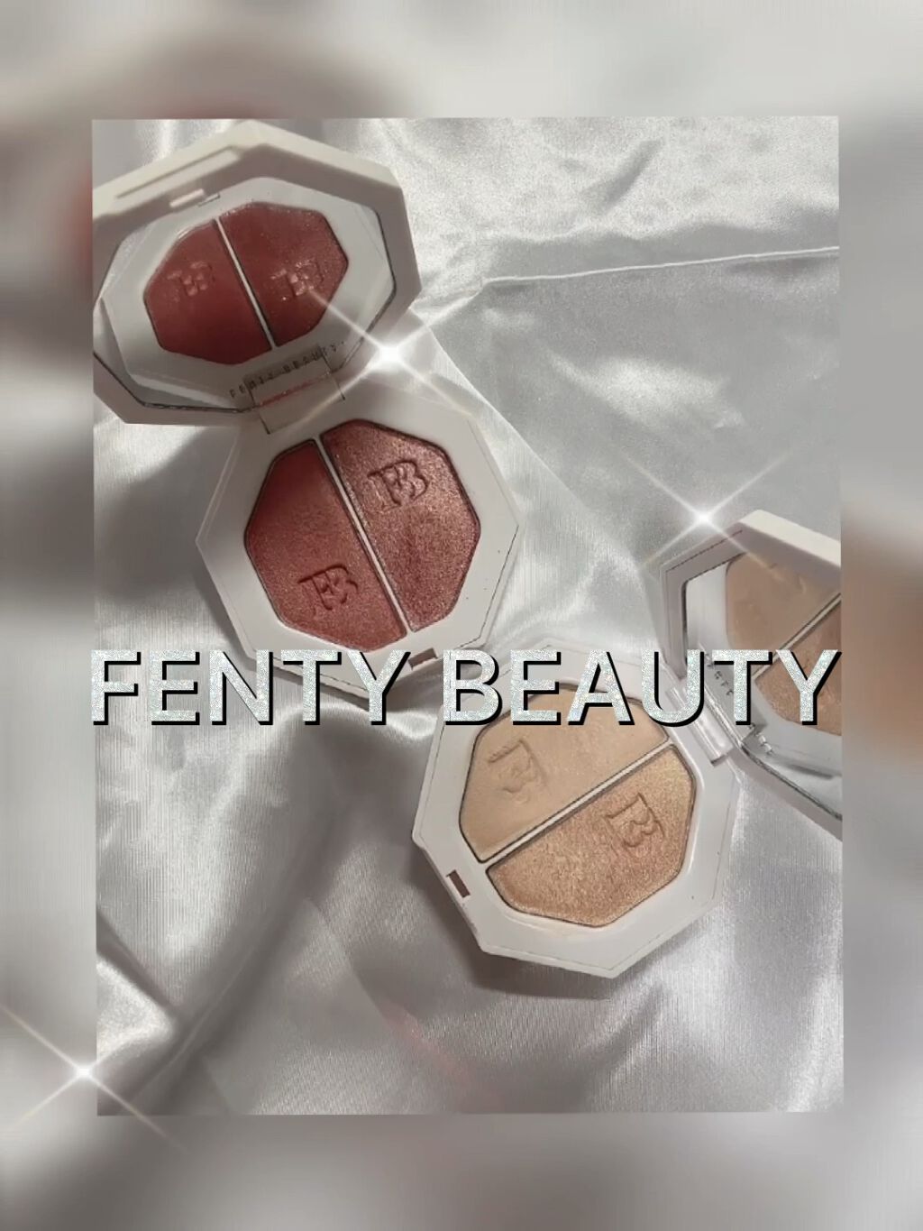 KILLAWATT FREESTYLE HIGHLIGHTER DUO/FENTY BEAUTY BY RIHANNA/パウダーハイライトの動画クチコミ4つ目