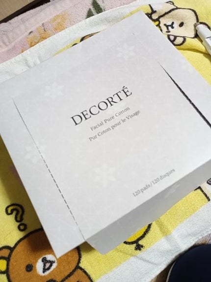 フェイシャル ピュア コットン/DECORTÉ/コットンを使ったクチコミ(1枚目)