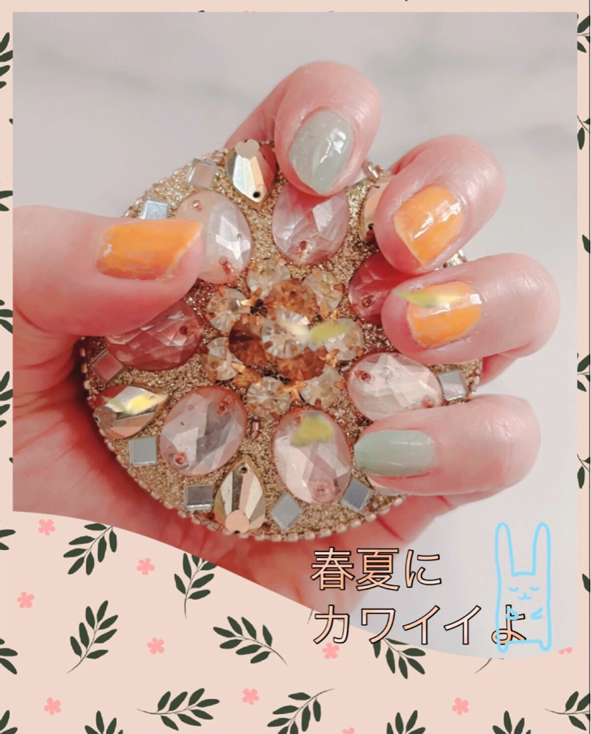 COLOR GEL POLISH/GRANJE/ジェルネイルを使ったクチコミ（2枚目）