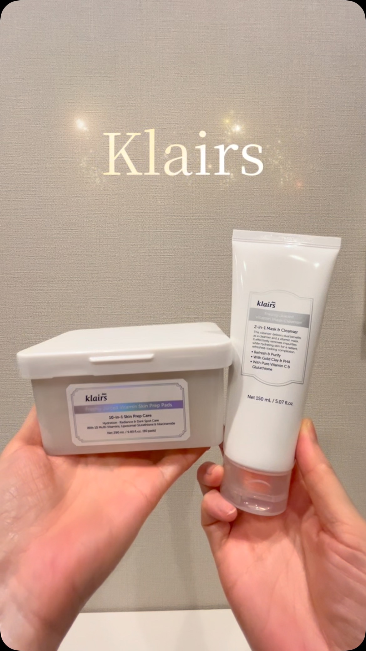 ヒアルビタグルパッククレンザー/Klairs/洗顔フォームの人気ショート動画