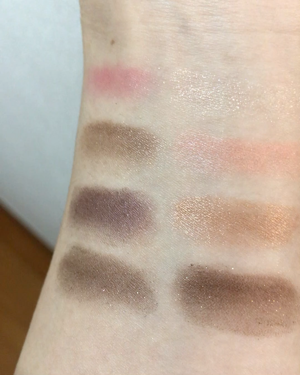 グラマラスリッチ アイパレット (クリスマスコフレ 2018)/Visée/メイクアップキットを使ったクチコミ（2枚目）