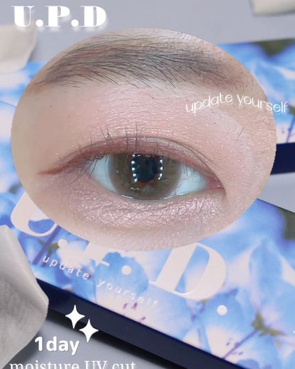 U.P.D. 1day/U.P.D./ワンデー(1DAY)カラコンを使ったクチコミ(2枚目)