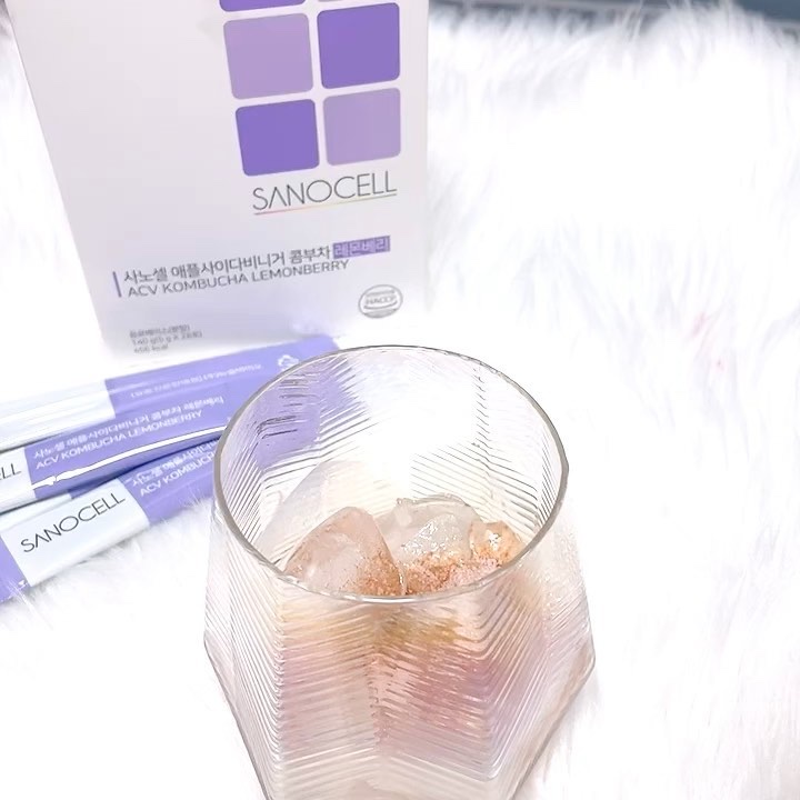 サノセル アップルサイダービネガーコンブチャ/SANOCELL/コンブチャを使ったクチコミ（2枚目）