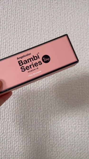 Angelcolor Bambi Series 1day /AngelColor/ワンデー（１DAY）カラコンを使ったクチコミ（1枚目）