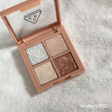 3CE MINI MULTI EYE COLOR PALETTE #DIAMOND GLINT/3CE/アイシャドウパレットを使ったクチコミ（3枚目）