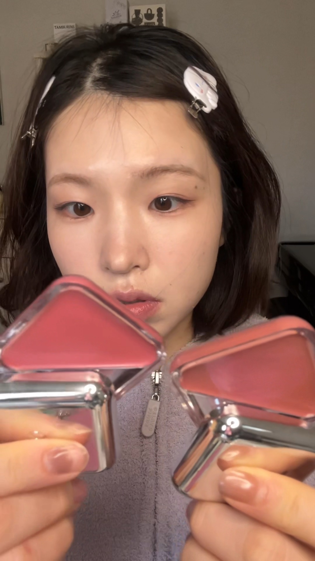 VDL チークステイン ブラッシャー パレット/VDL/パウダーチークの人気ショート動画