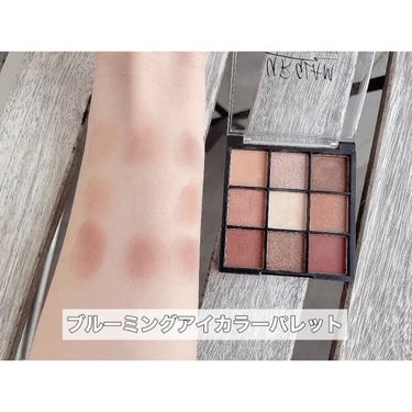 UR GLAM　BLOOMING EYE COLOR PALETTE 01/U R GLAM/アイシャドウパレットを使ったクチコミ（3枚目）