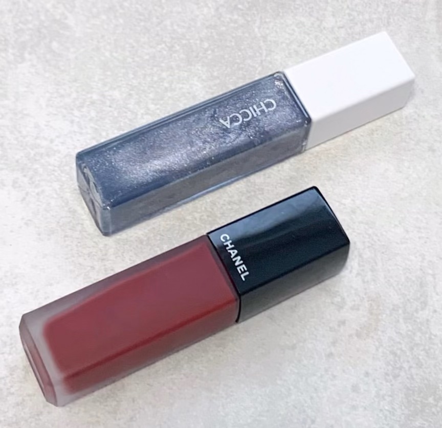 メスメリック グロスオン/CHICCA/リップグロスを使ったクチコミ（1枚目）