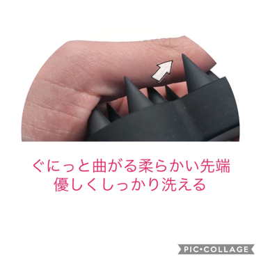 uka scalp brush kenzan uka scalp brush kenzan/uka/スカルプブラシを使ったクチコミ（3枚目）