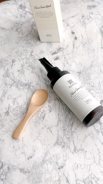 ナノグロウリッチ/iqumore/頭皮ローションを使ったクチコミ(2枚目)