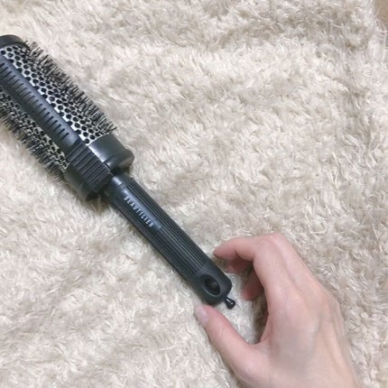クリップ熱伝導ヘアブラシ/DAISO/ヘアブラシを使ったクチコミ(3枚目)