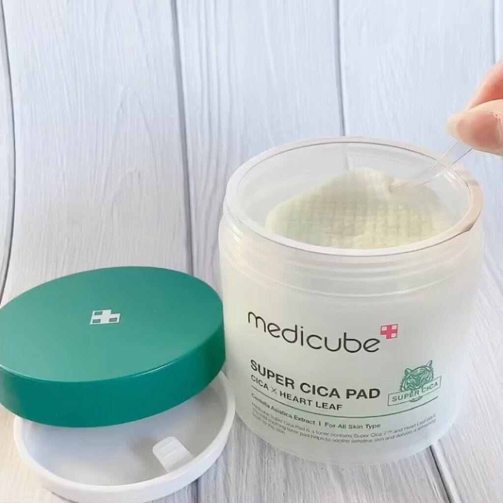 スーパーシカパッド/MEDICUBE/トナーパッドを使ったクチコミ（2枚目）