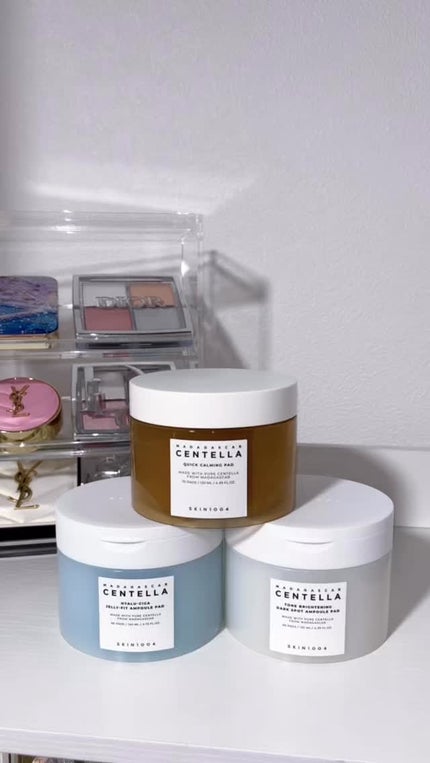 ヒアルーシカジェリーフィットアンプルパッド/SKIN1004/トナーパッドの人気ショート動画