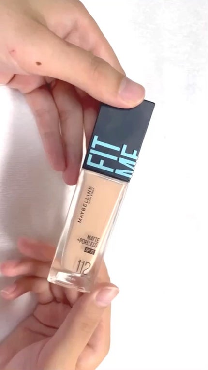 フィットミー リキッドファンデーション R/MAYBELLINE NEW YORK/リキッドファンデーションの人気ショート動画