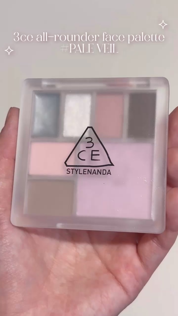 オールラウンダーフェイスパレット/3CE/アイシャドウパレットを使ったクチコミ（1枚目）