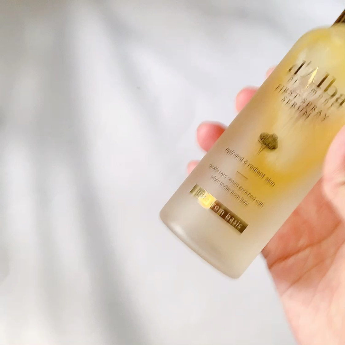 ダルバ ホワイトトリュフファーストスプレーセラム/ダルバ/ミスト状化粧水を使ったクチコミ（3枚目）