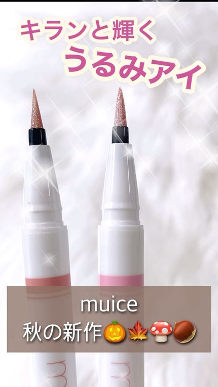 うるみリキッドライナー/muice/リキッドアイライナーの動画クチコミ3つ目
