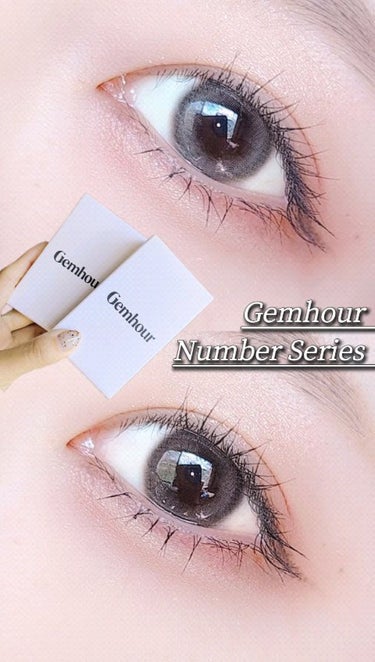 Number Series/Gemhour lens/カラーコンタクトレンズの動画クチコミ5つ目