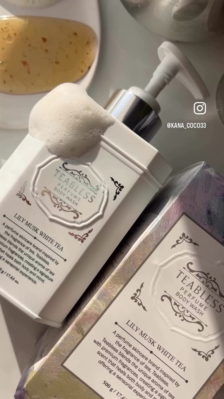 パフュームボディローション リリィムスクホワイトティー/TEABLESS/ボディローションの人気ショート動画