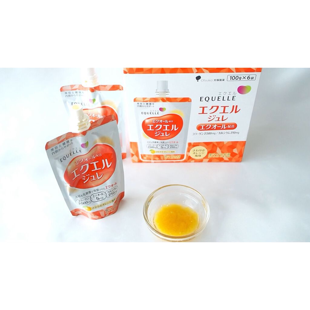 エクエル ジュレ さわやかオレンジ風味/大塚製薬/ゼリー飲料の動画クチコミ1つ目