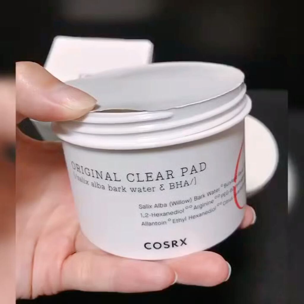 ワンステップオリジナルクリアパッド/COSRX/トナーパッドを使ったクチコミ（2枚目）